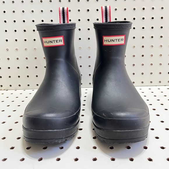 Hunter Shoes - Hunter Original Play Short Waterproof Rain Boots Size US 8 Wedge Heel Rubber